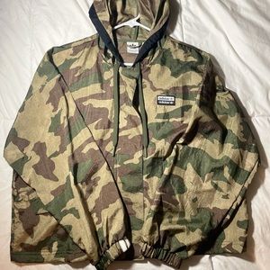 Adidas woman’s rain jacket green